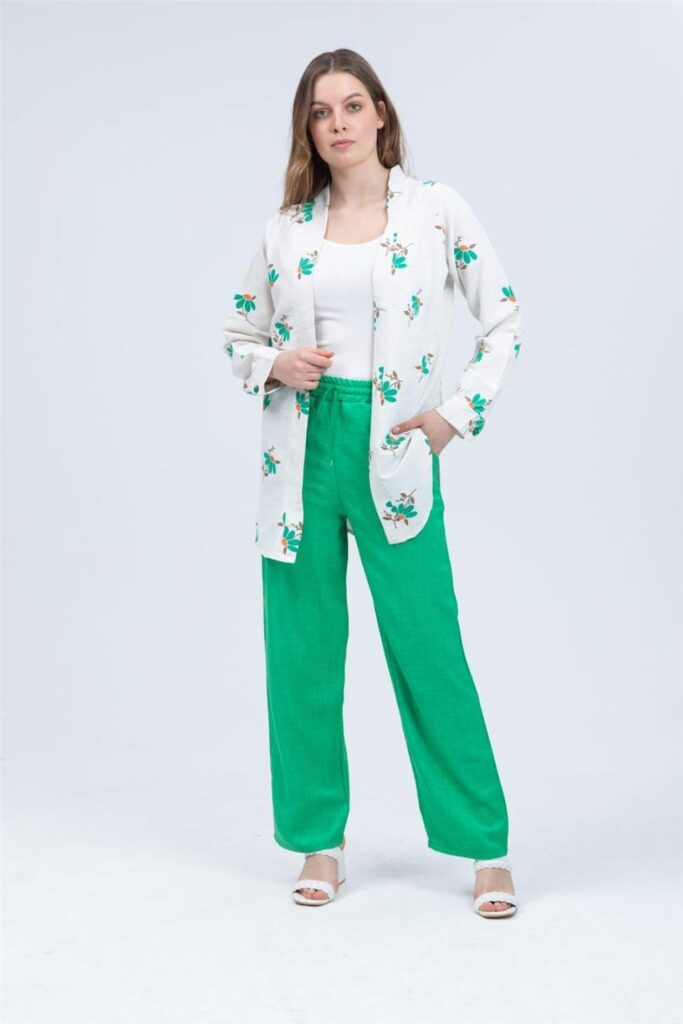 Blazer + T-shirt + Pants Trio