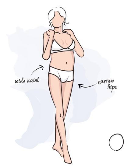 apple body type